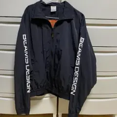 BEAMS DESIGN ナイロンジャケット M ブラック　y2k アウター