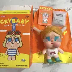 POPMART ポップマート cry baby vacation mode on