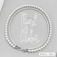 3way パールネックレス 2連 レディース 結婚式 成人式 フォーマル