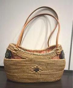 アタ カゴバッグ アタバッグ ハンドバッグ 鞄 バリ島 インド