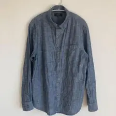 BANANA REPUBLIC スリムフィットシャツ M ブルー