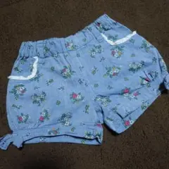 moujonjon 花柄ショートパンツ　80cm