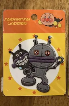 ばいきんまん だだんだん ワッペン