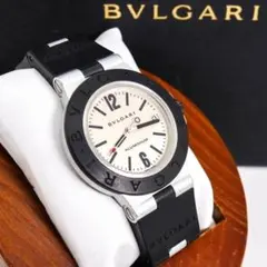 稼働 BVLGARI 腕時計 自動巻き アルミニウム オートマ メンズ3122のサムネイル