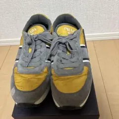 PRADA スニーカー イエロー グレーのサムネイル