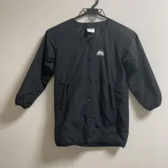 FIRST DOWN キッズ ジャケット 130 アウター　ロング　ブラック　黒