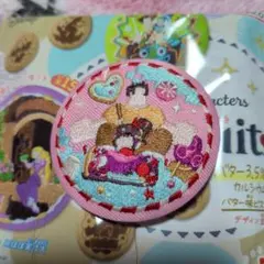 ディズニー 刺繍缶バッジ2 シュガーラッシュ　缶バッジ　匿名配送