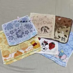 ディズニーハンカチ ４枚セット｜まとめ売り