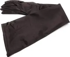 ウエディンググローブ ロング手袋 ダークブラウン