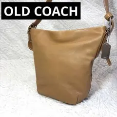 専用オールドコーチ バケツ レザー ワンショルダーバッグ ハンドバッグ ブラウン