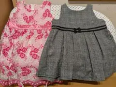 子ども服　ワンピース【80】2着セット