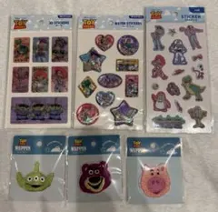 6個セット　トイストーリー　シール　ワッペン