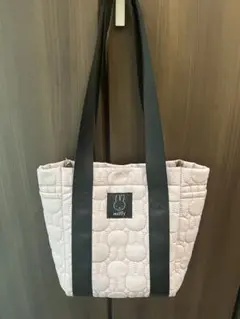 ミッフィー70周年 キルティングトートバッグ ピンク