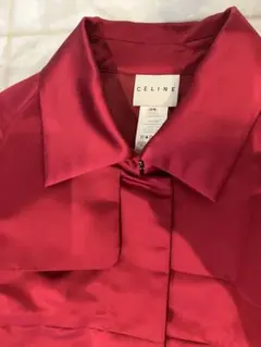 新品完売　セリーヌ　CELINE レッド　 ジャケット34