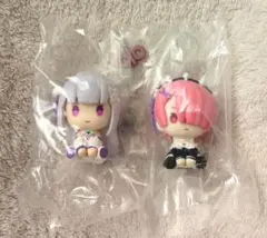 ぺたっとねじまきらばーすとらっぷ ますこっと エミリア ラム セット