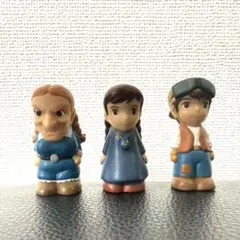 天空の城ラピュタ　シータ　パズー　ドーラ　指人形セットのサムネイル