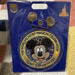 ミッキーマウス 50周年記念ピンバッジ