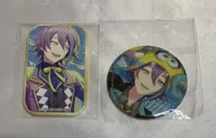 プロセカ スクエア缶バッジ グリッター 缶バッジBOX特典