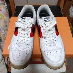 Nike Air Force 1 ホワイト/レッド/ブラック