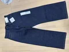 新作 ダークブルー ストレートデニム jwa