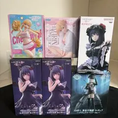 デートアライブ 時崎狂三 夜刀神十香 フィギュア 6個セット - メルカリ