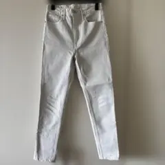 Upper highs ホワイトデニム　23サイズ