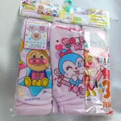アンパンマン 女の子用ショーツ 3枚セット 100cm パンツ