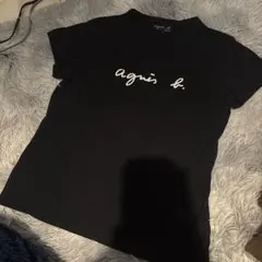 agnès b. ブラック Tシャツ　定番　2