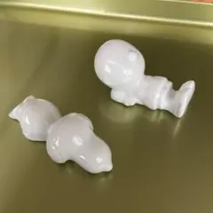 【新品未使用】スヌーピー　チャーリーブラウン　箸置きセット　ペア　ラス１