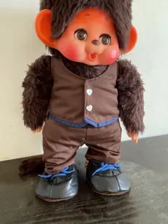 ◾️ぬいぐるみ用の服◾️衣装 セットアップ ベスト・ズボン・靴の3点 40㎝用 美品