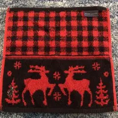 ラルフローレン クリスマス柄　タオルハンカチ　未使用