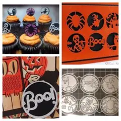 io ハロウィントッパー6個セット カッティングダイ