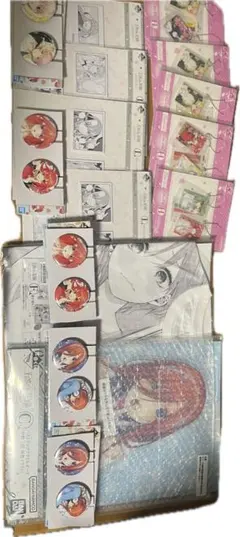 一番くじ 五等分の花嫁～一番くじ化5周年のお祝いも私たち全員で分かち合います！～