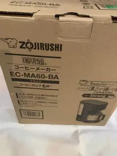 コーヒーメーカー　EC-MA60-BA 6杯分　ZOJIRUSHI 2024年製