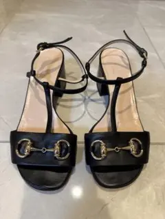 GUCCI サンダル ブラック 21.5cmのサムネイル