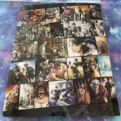 進撃の巨人展　FINAL　クリアファイル　ホルダー付き　28枚セット