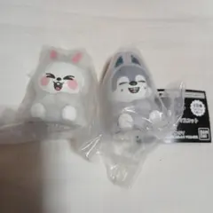 SKZOO ライトマスコット ガチャ リービット ウルフチャン　2個セット