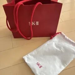 SK-II エスケーツー ショッパー ショップ袋 紙袋 きんちゃく 巾着袋