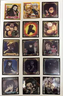 鬼滅の刃 ステッカー 16枚セット