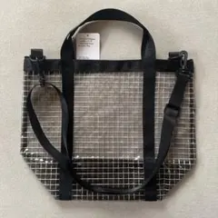 standard products プレイドクリア2wayショルダーバッグ