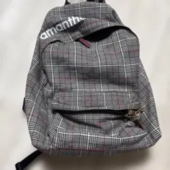 Samantha Thavasa チェック柄リュック