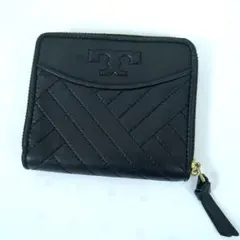 トリーバーチ TORY BURCH 2つ折り財布 アレクサ ブラック