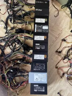電源ユニット4つとファン14個セット ジャンク品 - メルカリ