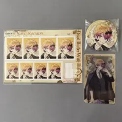 匿名配送　ロノ　4周年　缶バッジ　証明写真館　クリアカード　あくねこ