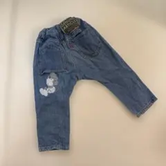 BREEZE ミッキーマウス柄デニムパンツ サイズ100のサムネイル