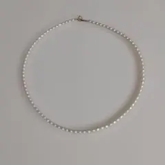 18金/宇和島産淡水パールネックレス