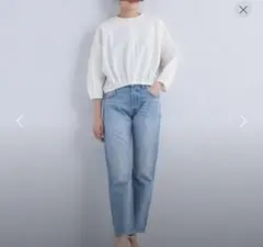 グリーンレーベルリラクシング サッカークロップドドルマンプルオーバー