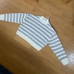H&M ボーダー　ニット