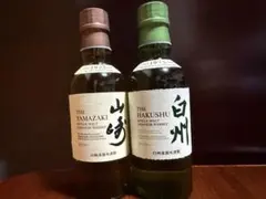 山崎・白州 180ml ミニボトル 11本 楽天市場】山崎 180ml 白州 ミニボトル 180ml サントリー シングル