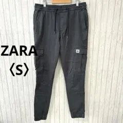 ZARA ザラ ジョガーパンツ ウエストゴム ドローコード カーゴパンツ　S